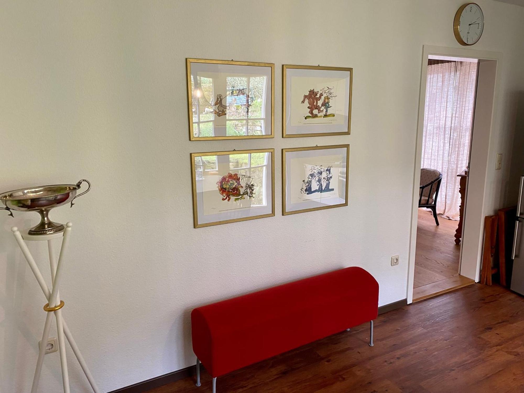 Eine Gemuetliche Ferienwohnung Mit Garten Bad Karlshafen Buitenkant foto